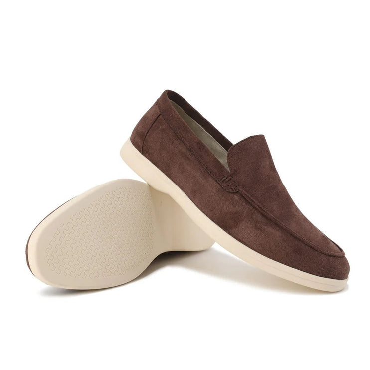 The Italian Old Suede Loafers - Fiorenza