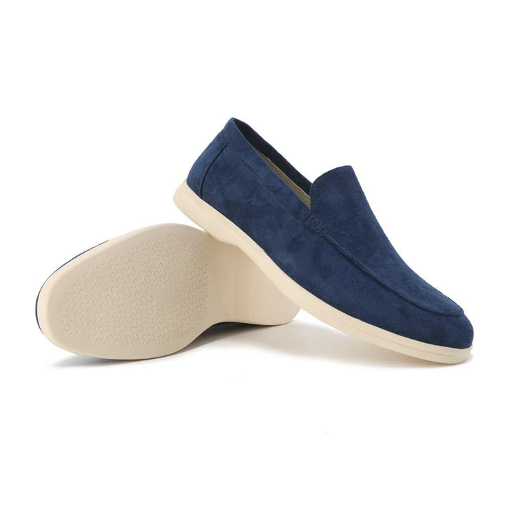 The Italian Old Suede Loafers - Fiorenza