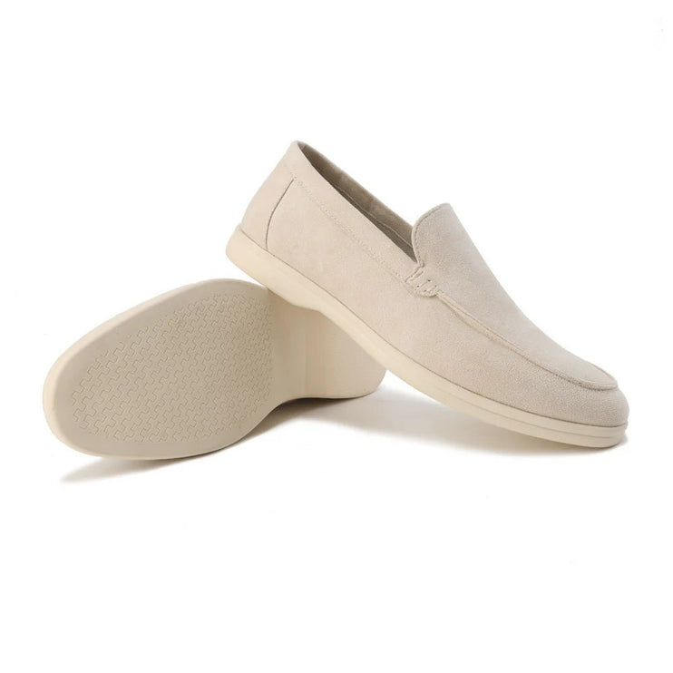 The Italian Old Suede Loafers - Fiorenza